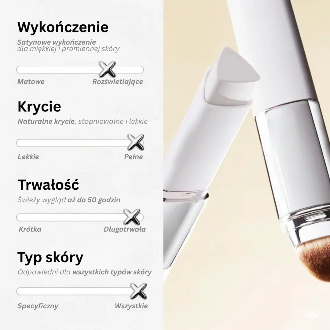 Podkład 2-w-1 dopasowujący się do skóry
