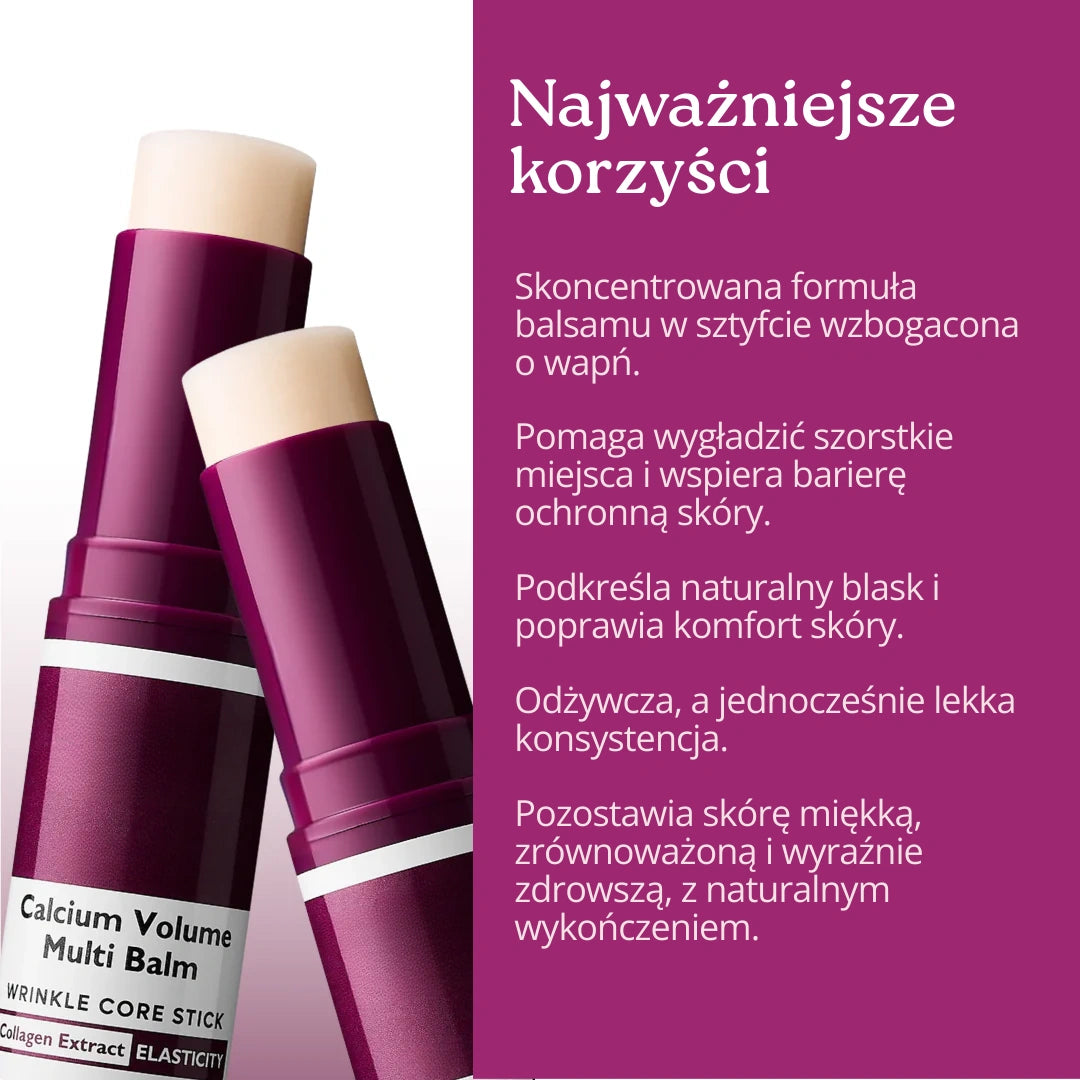 Wapniowy balsam przeciwzmarszczkowy