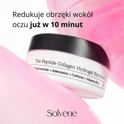 Peptydowo-kolagenowe hydrożelowe płatki pod oczy