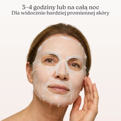 4× bio-kolagenowe maski nawilżające