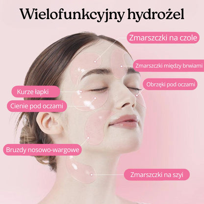 Peptydowo-kolagenowe hydrożelowe płatki pod oczy